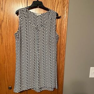 Chevron tank dress/tunic